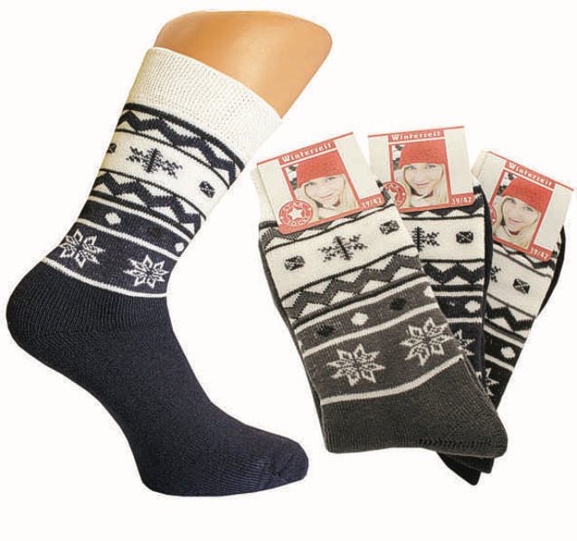 nice thermo-socks with nice dark colours and scandinavian patterns