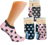 ladies home shoes with abs and happy dots