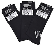 Ladie`s bamboo socks, plain black