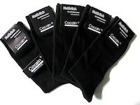 Men`s black socks brand cocain 100% cotton