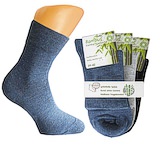Ladie`s bamboo short socks plain coloured