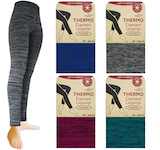 Thermo leggings gentle melange colours